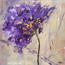 Marcela Kozáková - Violet I 30x30