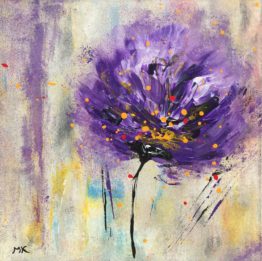 Marcela Kozáková - Violet II 30x30