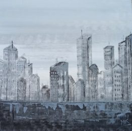 Marcela Kozáková - City I 100x100